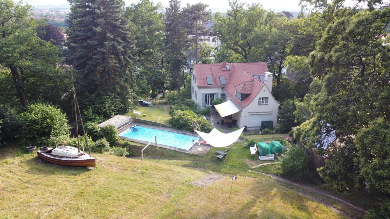 Villa Im Park Wachwitzgrund Dresden Buitenkant foto